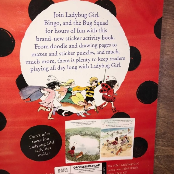 Play all day with ladybug girl by david somar paperback book - Picture 2 of 6